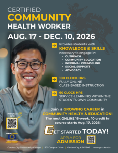 Certified Community Health Worker Course Flyer